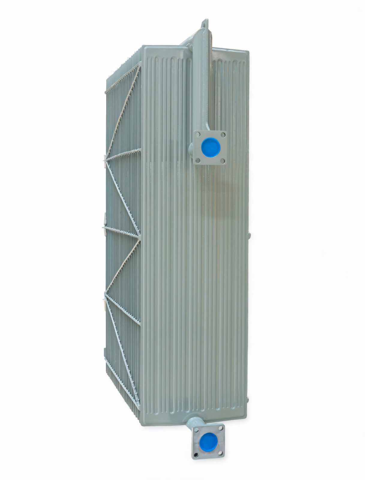 Swan neck radiator